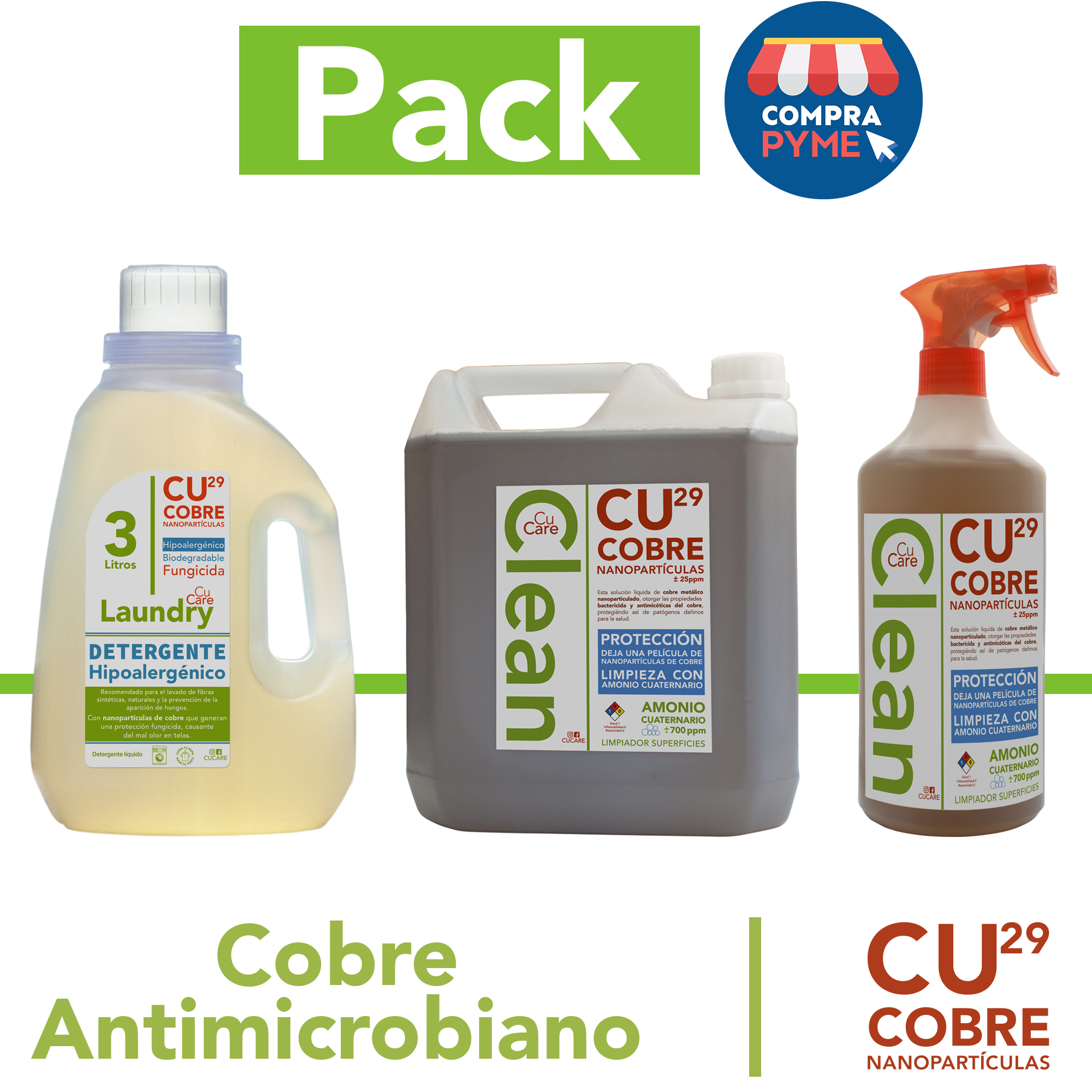 Pack Laundry Clean 5L 1L