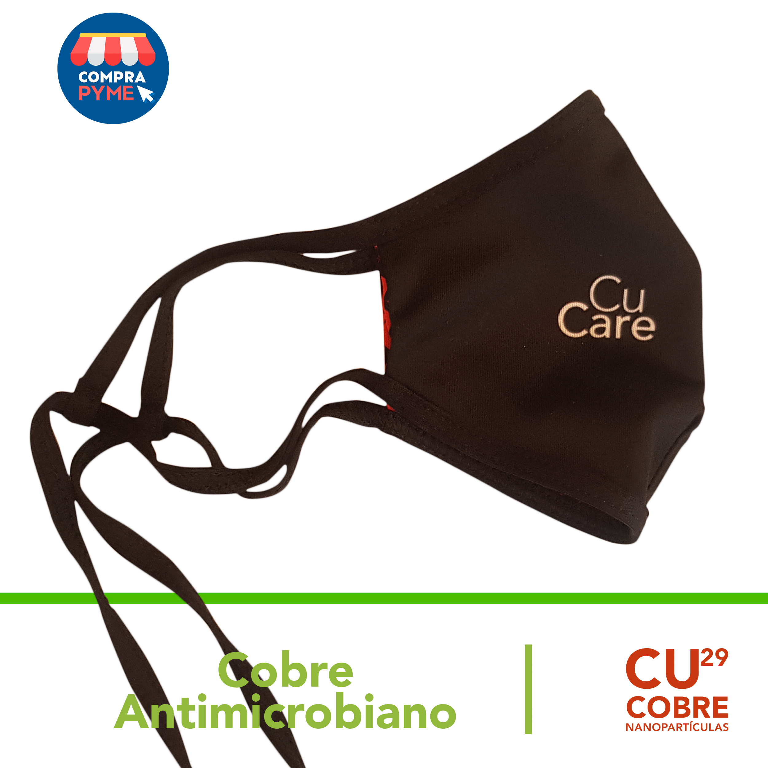 Mascarilla con Nanopartículas de cobre - Imagen 2