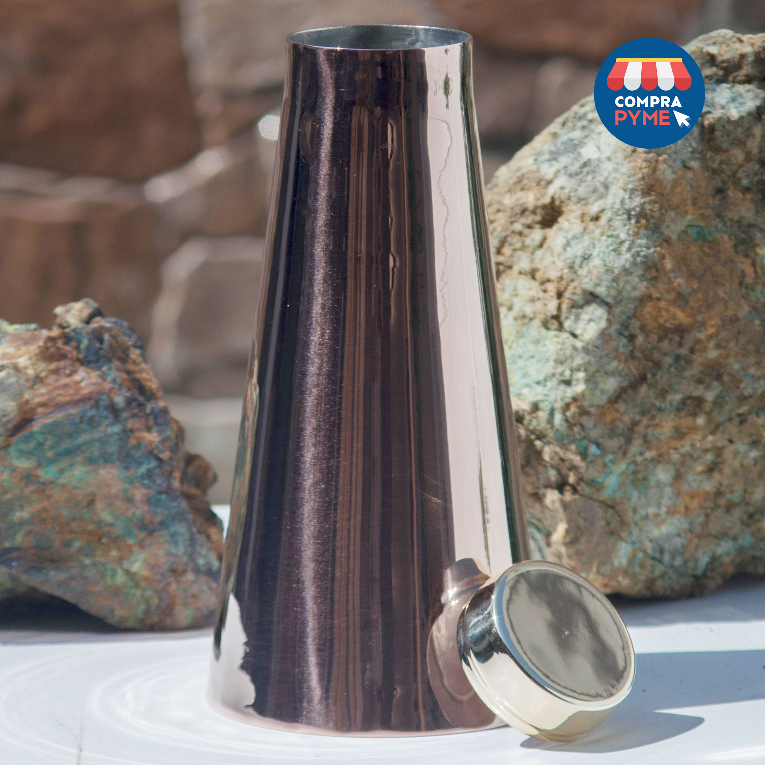 Botella de cobre - Imagen 3
